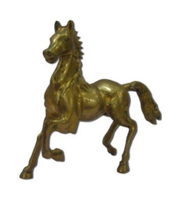 Brass Horse Statue (BR0702HR)