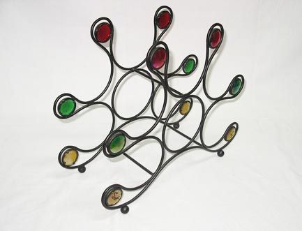 Iron Wine Rack (IR00701WR)
