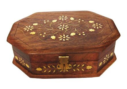 Wooden Jewellery Box (WD00705JB)