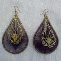 Resham Threaded Earrings 02