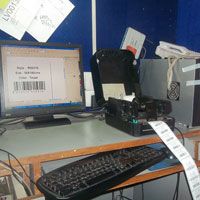 Barcode Printed Sticker (01)