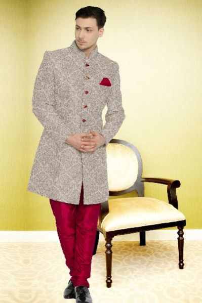 Indo Western Sherwani Fabric 04