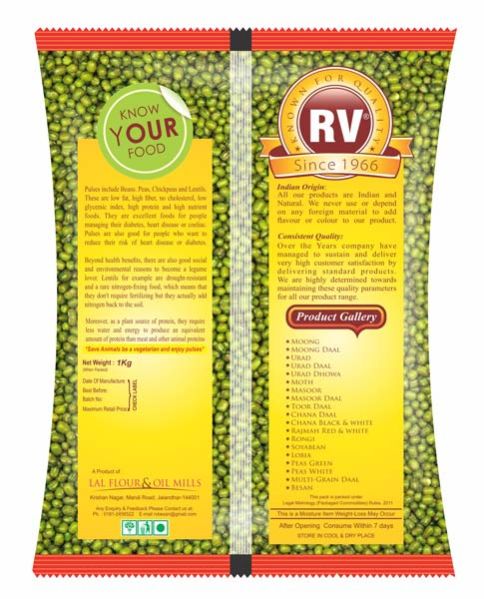 Moong Sabut 1kg Back