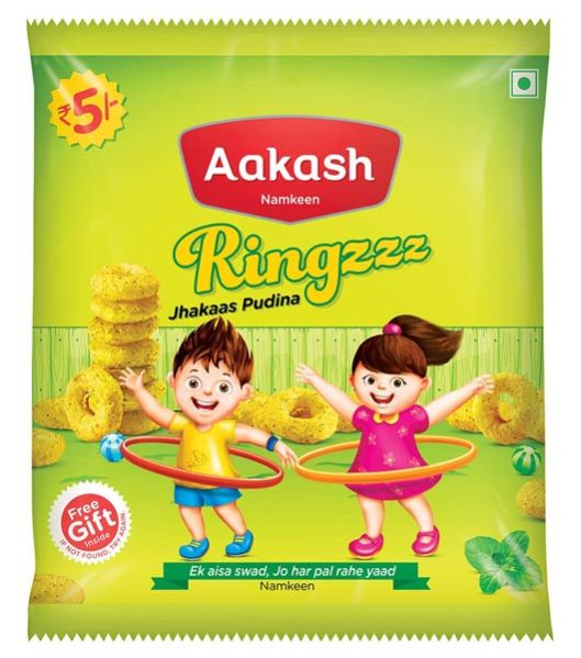 Jhakaas Pudina Ring Fryums