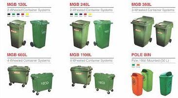 Sulo Eco HDPE Garbage Bins