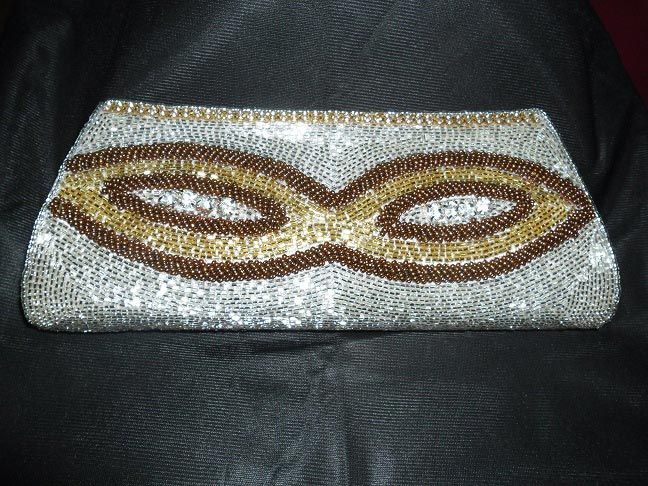 Beaded Clutch Purse