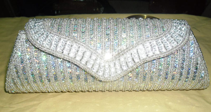 Beaded Clutch Purse