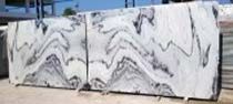 Zik Zak White Marble