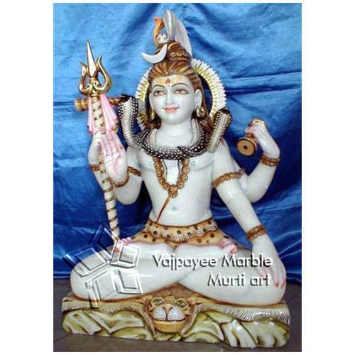 Marble Shiva Statue 01