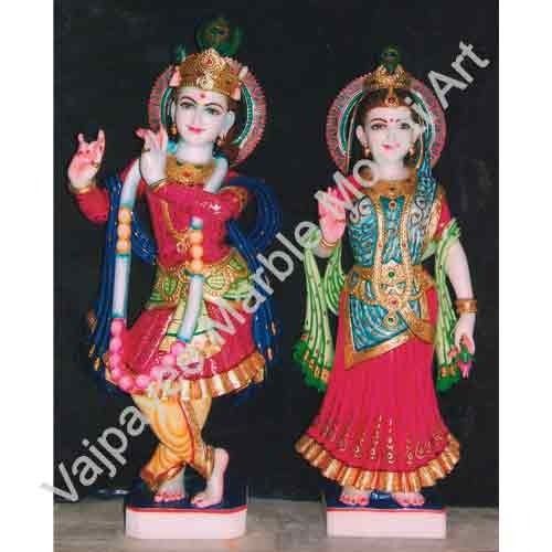 RK-002 Marble Radha Krishna Statue