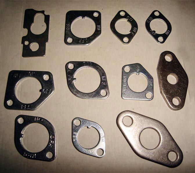 Sheet Metal Fuel Indicator Lever Set Plate
