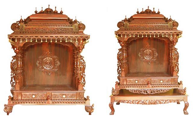 Wooden Carved Temple 03