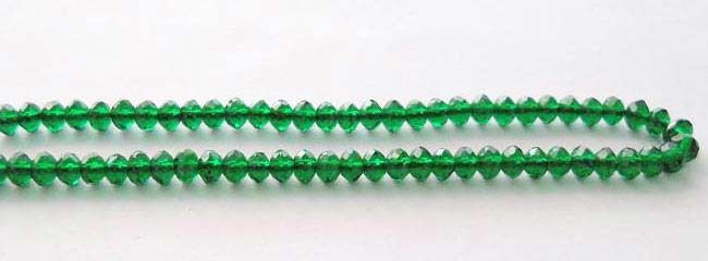 Cut Emerald Round Beads