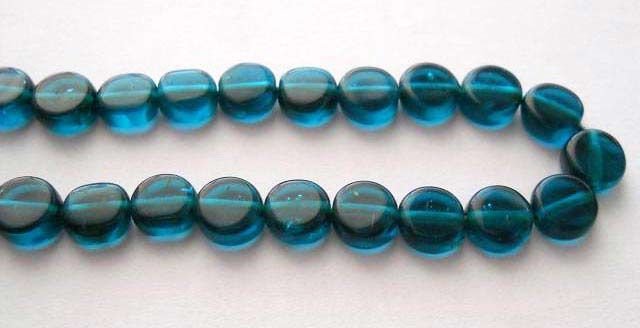 Round Button Shape Beads