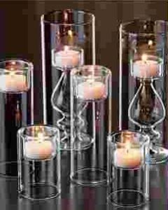 Glass Candle Stand (08)