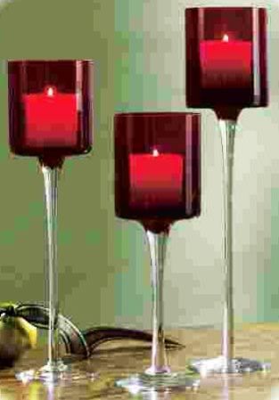 Glass Candle Stand (09)