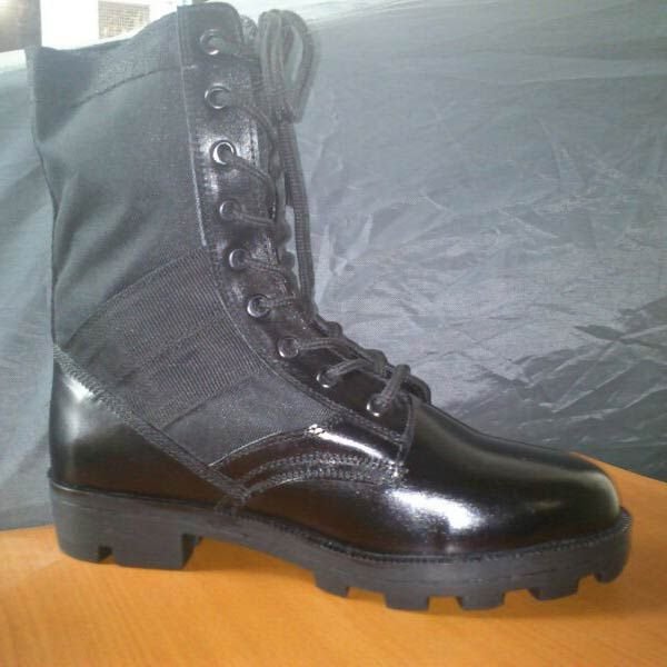 Defence High Ankle Leather Shoe