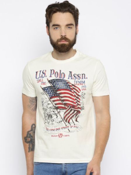 Mens Round Neck T-Shirt 01