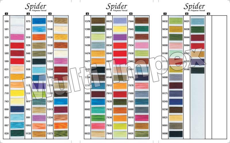 Polyester Embroidery Threads