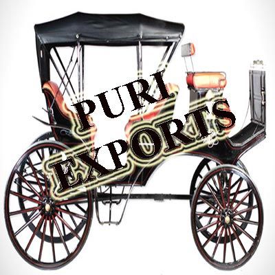 Black Royal Horse Carriage