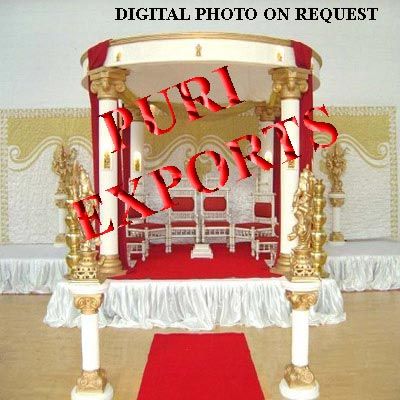 Wedding Fiber Glass Ganesha Mandap