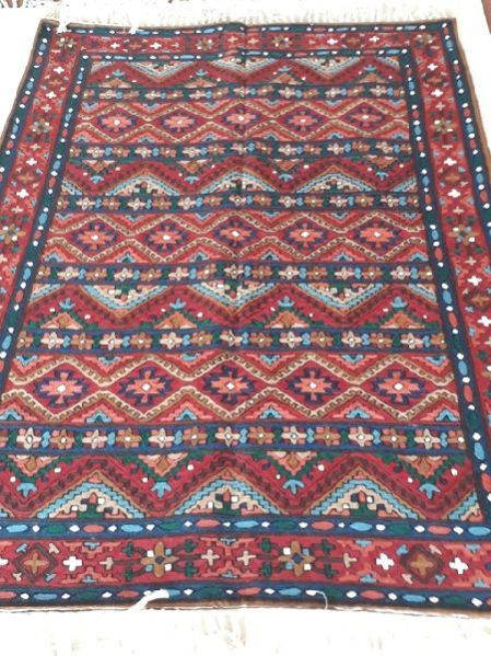Chain Stitch Rug 17