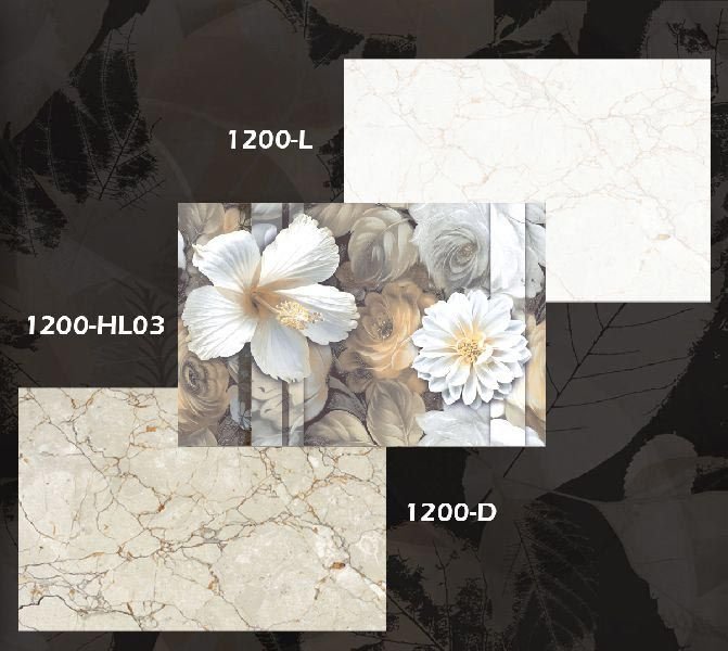 1200-HL03 12x18 3D Wall Tile