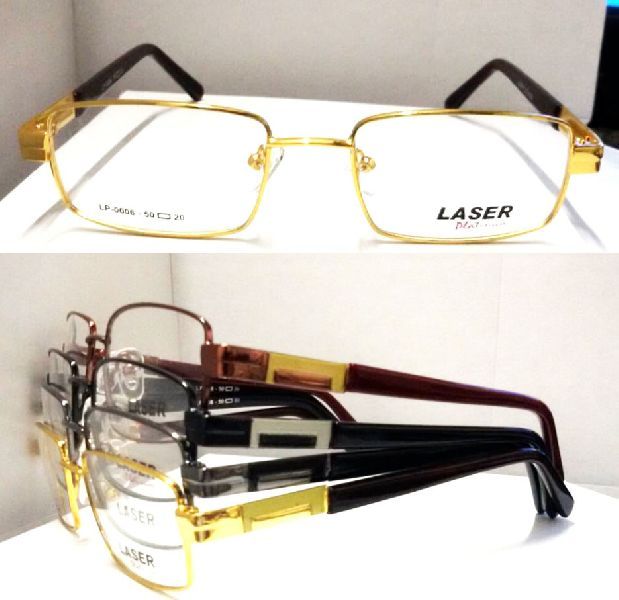 Laser Platinum Metal Spectacle Frame (LP-06)