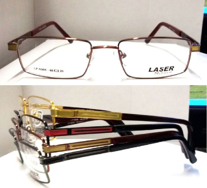 Laser Platinum Metal Spectacle Frame (LP-08)