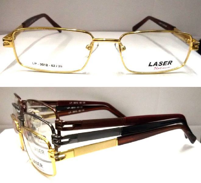 Laser Platinum Metal Spectacle Frame (LP-12)
