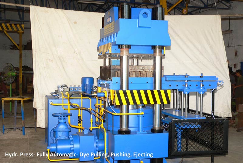 Fully automatic vacuum type rubber molding machine 02