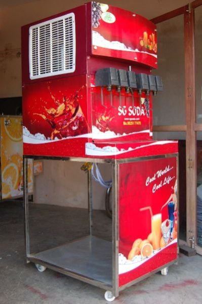 6+1 Soda Fountain Machine 01