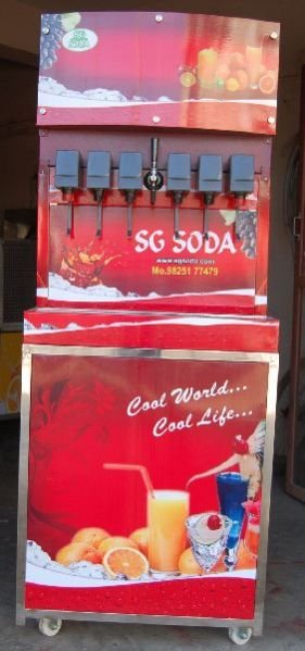 6+1 Soda Fountain Machine 02
