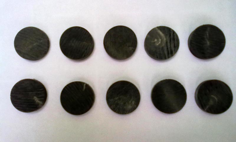 Buffalo Horn Button 01