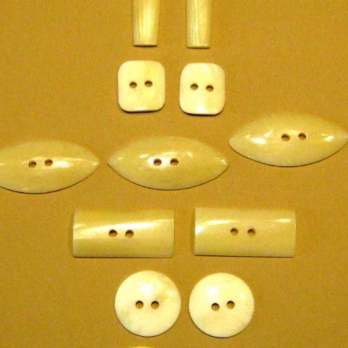 Buffalo Horn Button 13