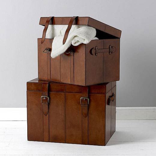 Leather Storage Box IS-116 (59)