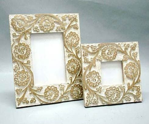 Wooden Carved Photo Frame IS 101 (1276)