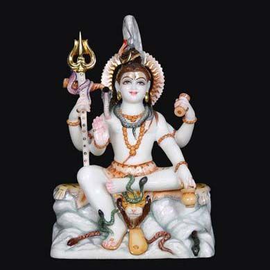 Marble Shiva Statue 06