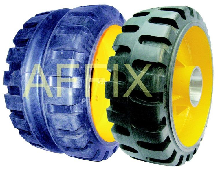 Paver Tyre Without Direct Mounting Hub