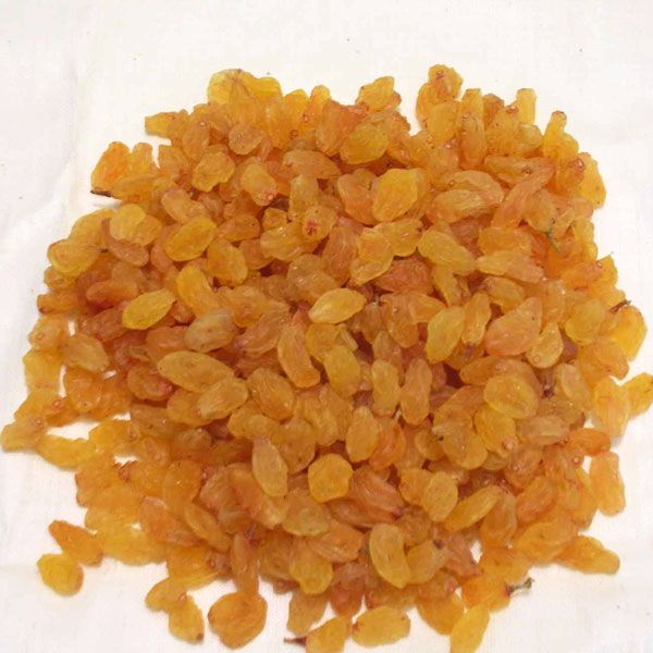 Round Yellow Raisins