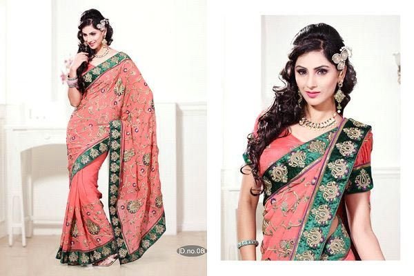 Designer Embroidered Sarees