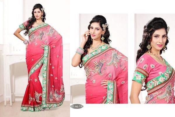 Designer Embroidered Sarees