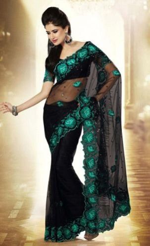 Designer Net Sarees