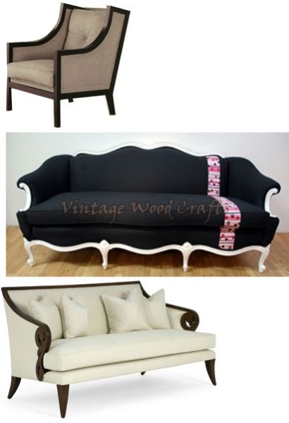 Classic Wooden Sofa