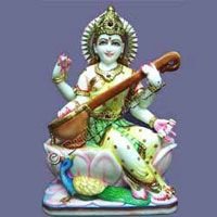 Saraswati Mata Statue 01
