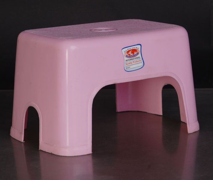 PInk Bath Stool