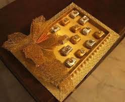 Decorative Chocolate Tray