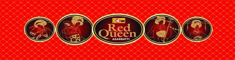 Red Queen Incense Sticks Box