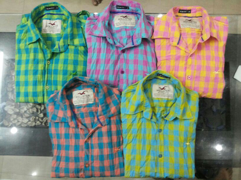 Mens Checked Casual Shirts
