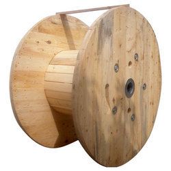Wooden Cable Drum 02